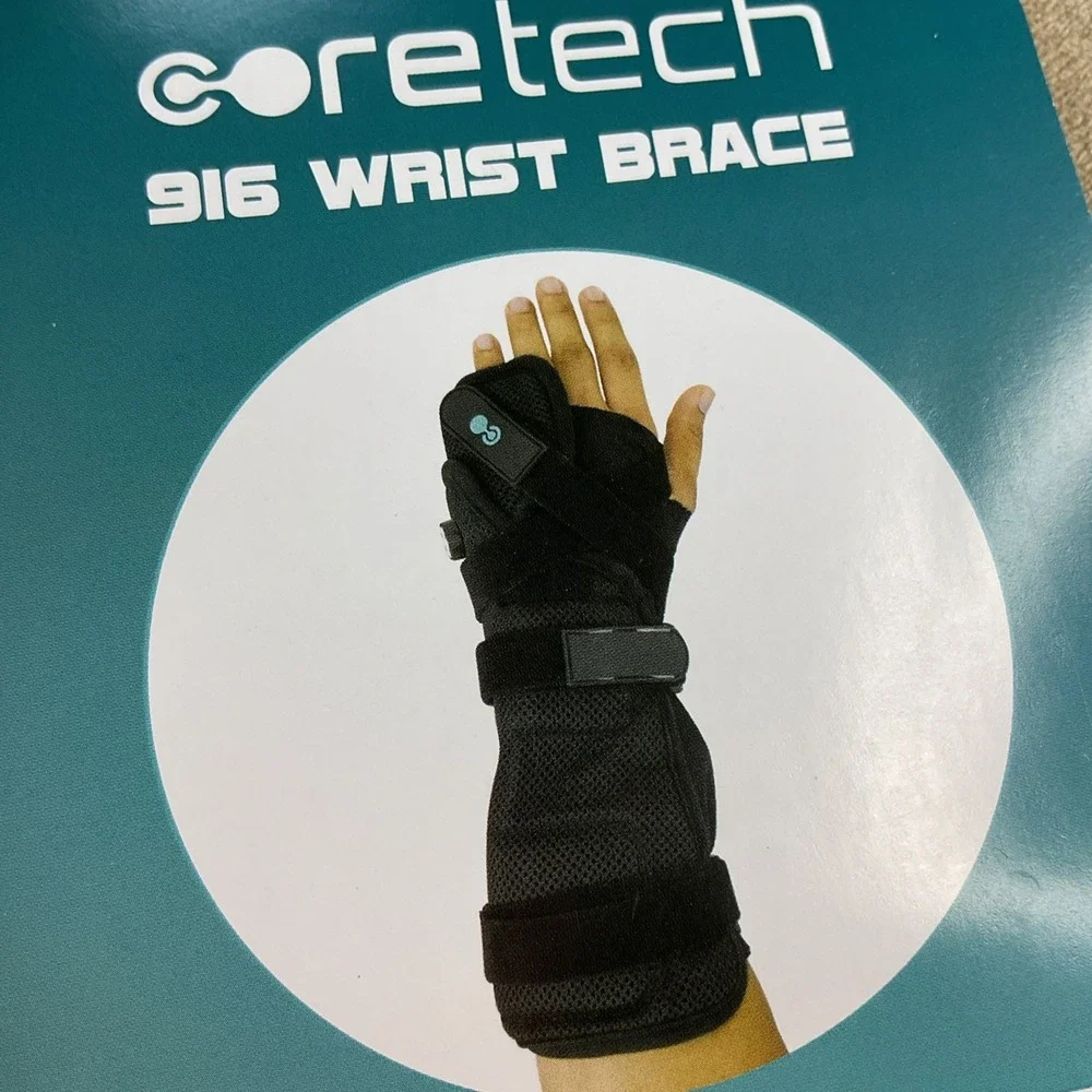 CORETECH 916 Wrist Brace Splint Carpal Tunnel Support Adjustable ROM Universal